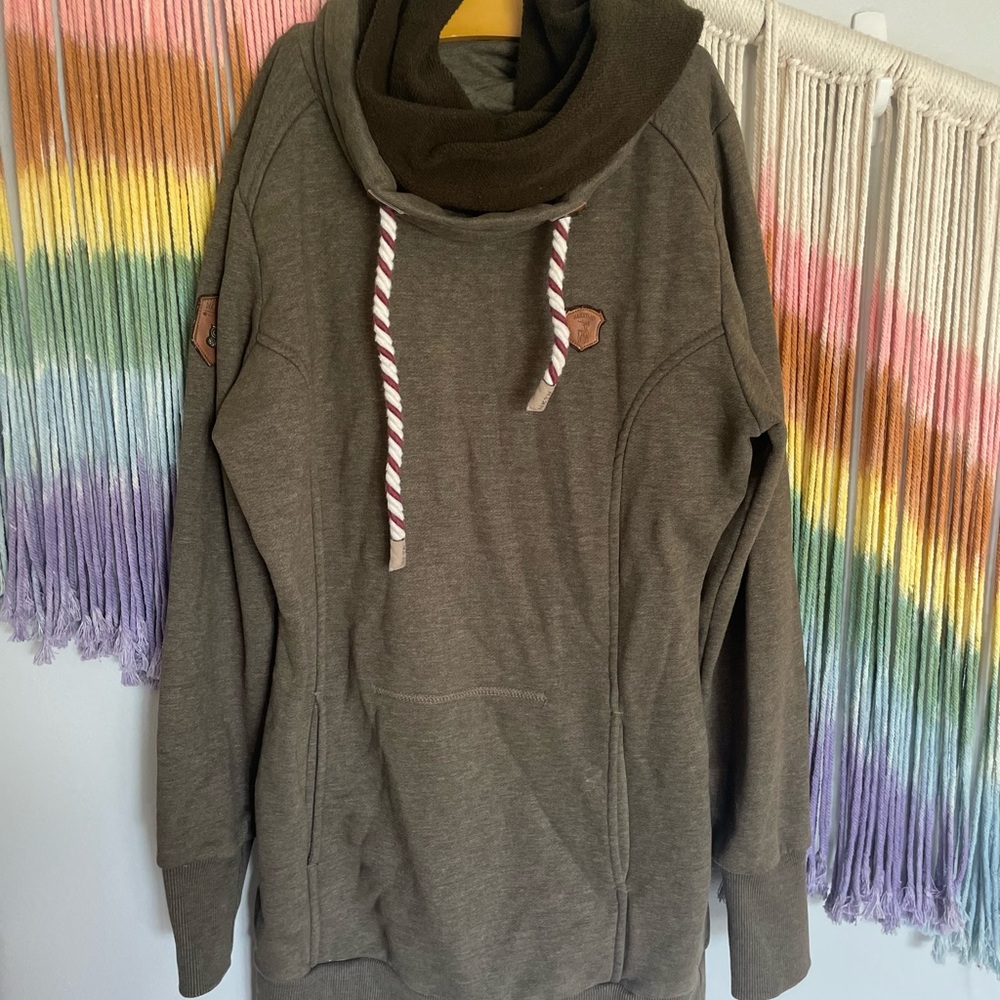Naketano Extra Long Hooded Sweatshirt
